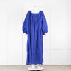 Matteau Cobalt Blue Voluminous Folk Dress