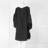 Merlette Black Cotton Smock Sleeve Tunic Dress