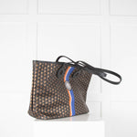 Moynat Paris Oh! Tote Ruban MM in Carbon Bronze