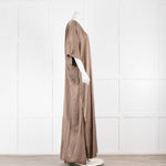 Raey Light Brown Long Day Kaftan Dress