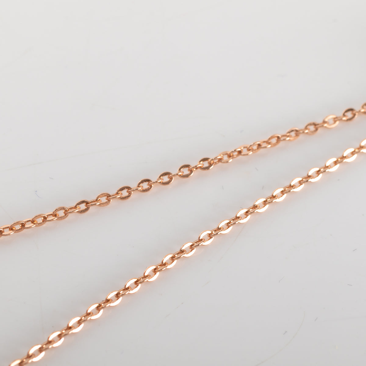 Swarovski Rose Gold Clover Key Necklace