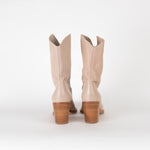 Gianvito Rossi Nude Cowboy Ankle Boots