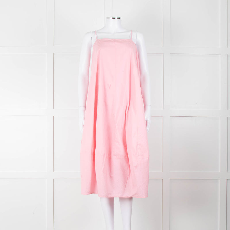 Free People Pale Pink Sleeveless Cotton Dress