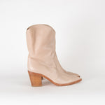 Gianvito Rossi Nude Cowboy Ankle Boots