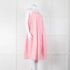 Free People Pale Pink Sleeveless Cotton Dress