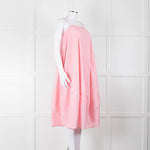 Free People Pale Pink Sleeveless Cotton Dress