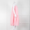 Free People Pale Pink Sleeveless Cotton Dress