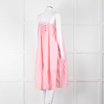 Free People Pale Pink Sleeveless Cotton Dress