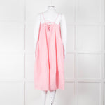 Free People Pale Pink Sleeveless Cotton Dress