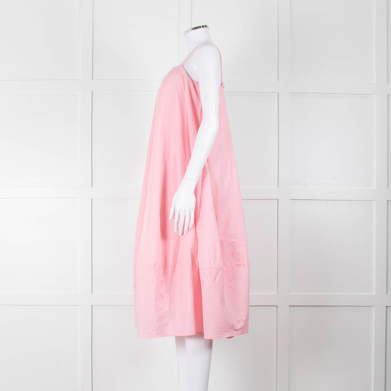 Free People Pale Pink Sleeveless Cotton Dress