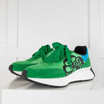 Alexander McQueen Green Suede Sprint Runner