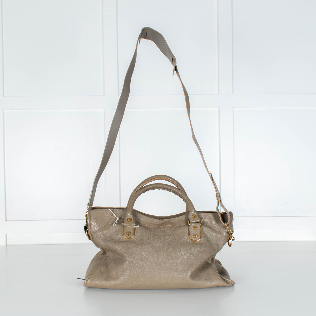 Balenciaga Taupe City Bag