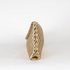 Jimmy Choo Gold Woven Tassle Clutch
