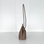 Bottega Veneta Taupe Medium Andiamo Tote Bag