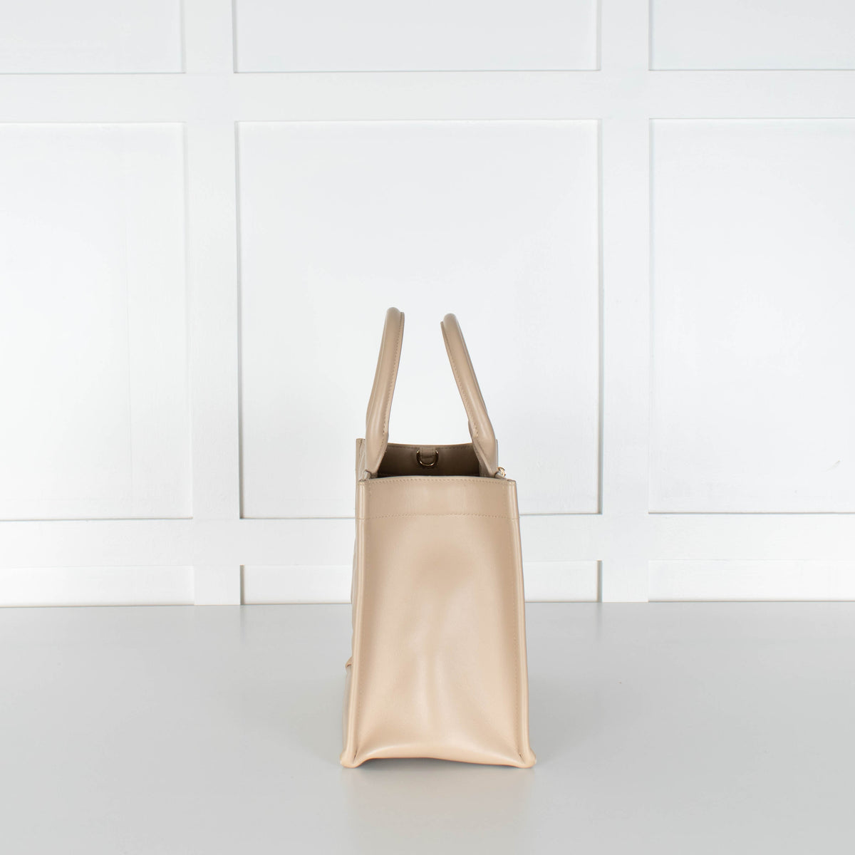 Christian Dior Small Book Tote Desert Taupe Macrocannage