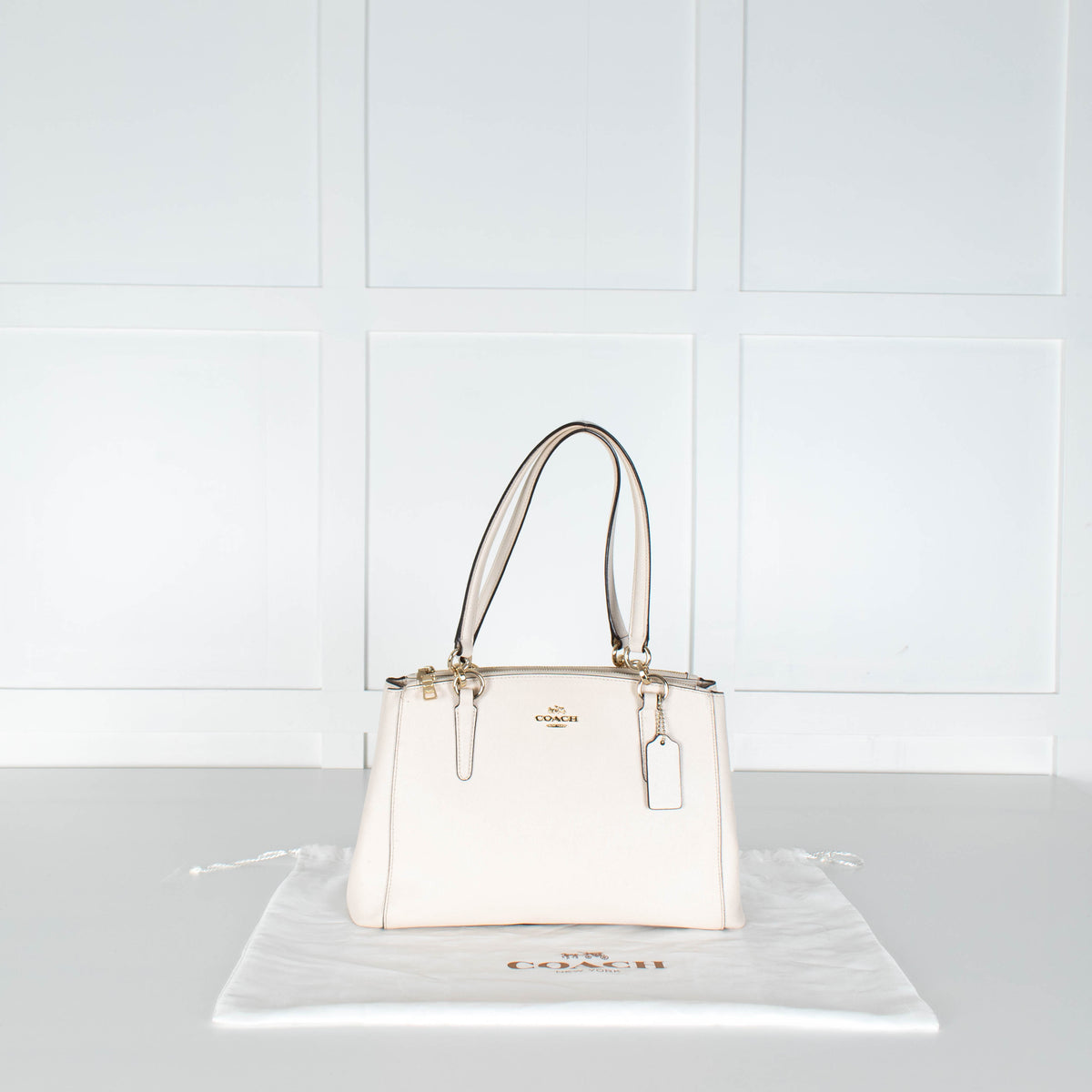 Coach Christie Ivory Caryall Shoulder Bag