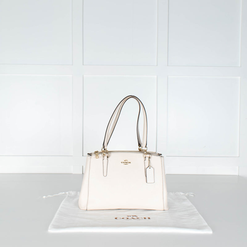 Coach Christie Ivory Caryall Shoulder Bag