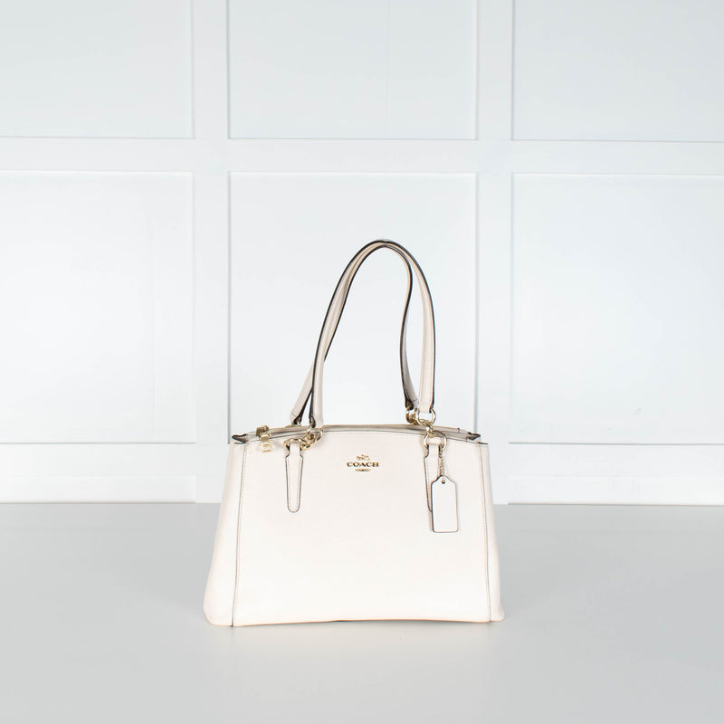 Coach Christie Ivory Caryall Shoulder Bag