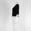 Pinko Black Diamante Trim Zip Up Cardigan