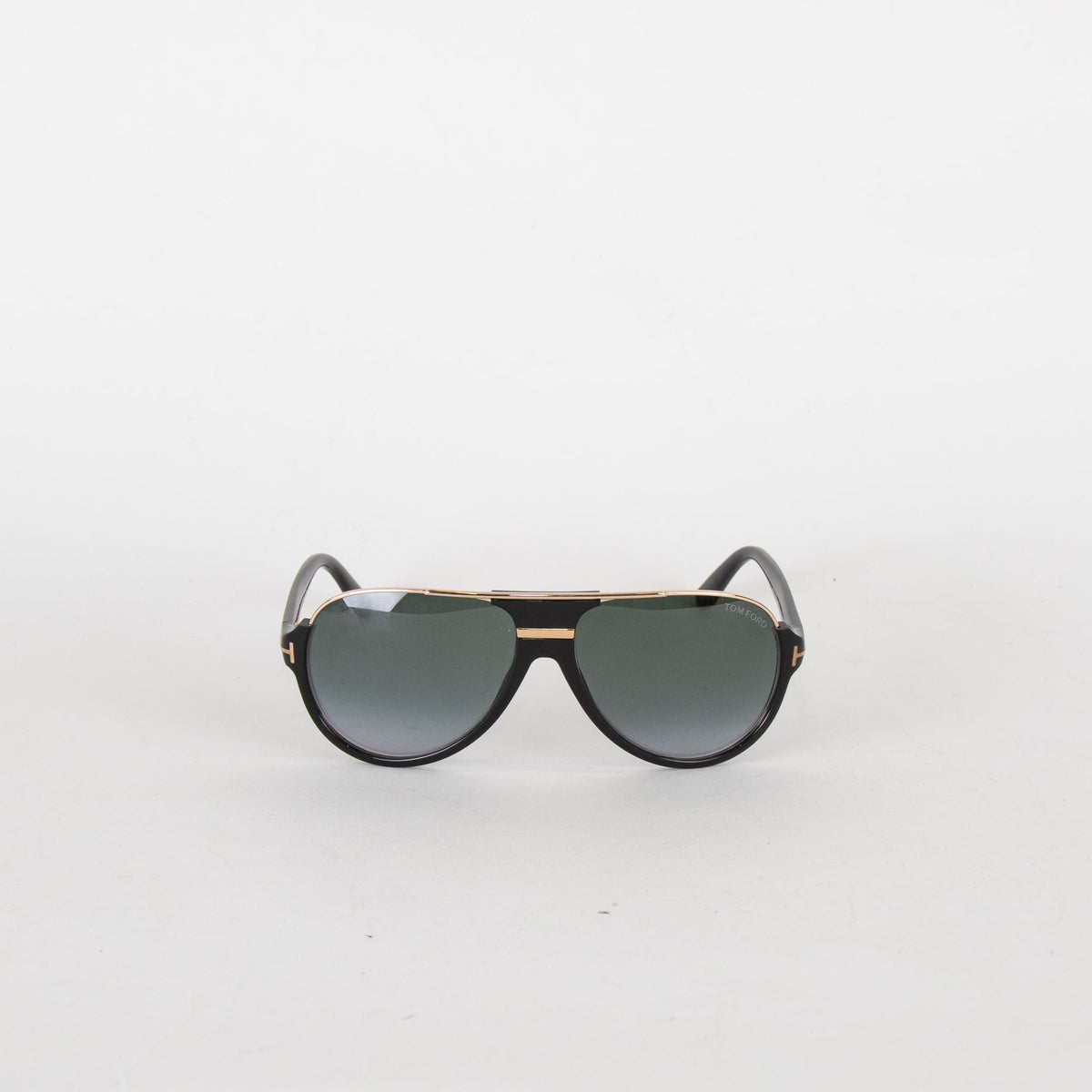 Tom Ford Dimitry Black Sunglasses With Gold Rim