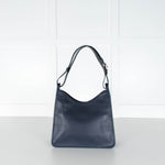 Longchamp Navy Le Foulonne Hobo Bag