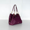Coach Purple Turnlock Edie Shoulder Bag