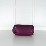 Coach Purple Turnlock Edie Shoulder Bag