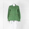 Lily Aldridge For Velvet Green Zip Up Jacket