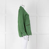 Lily Aldridge For Velvet Green Zip Up Jacket