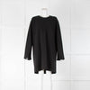 Le Set Black Long Line TShirt Dress