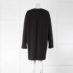 Le Set Black Long Line TShirt Dress