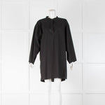 The Row Black Cotton Longline Tunic