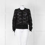 Dolce & Gabbana Black Lace Cardigan