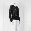Dolce & Gabbana Black Lace Cardigan