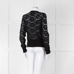 Dolce & Gabbana Black Lace Cardigan