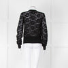 Dolce & Gabbana Black Lace Cardigan