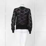 Dolce & Gabbana Black Lace Cardigan