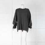 The Frankie Shop Grey Long Sleeve Top