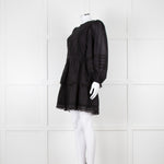 Farm Rio Black L/S Mini Dress