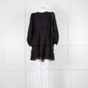 Farm Rio Black L/S Mini Dress
