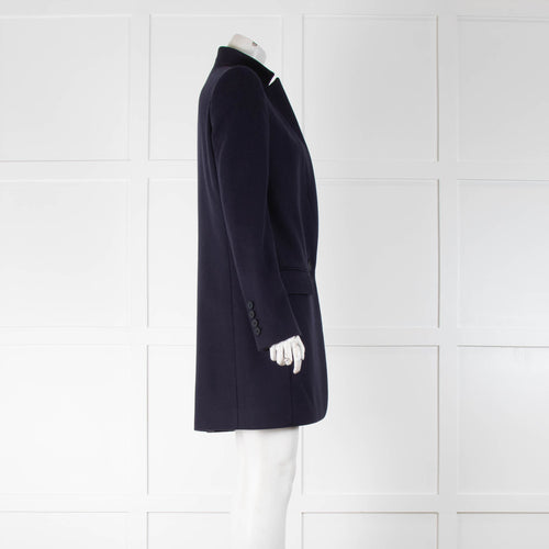 Stella McCartney Navy Bryce Coat