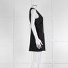 Anna Quan Black Sleeveless Waistcoat Mini Dress