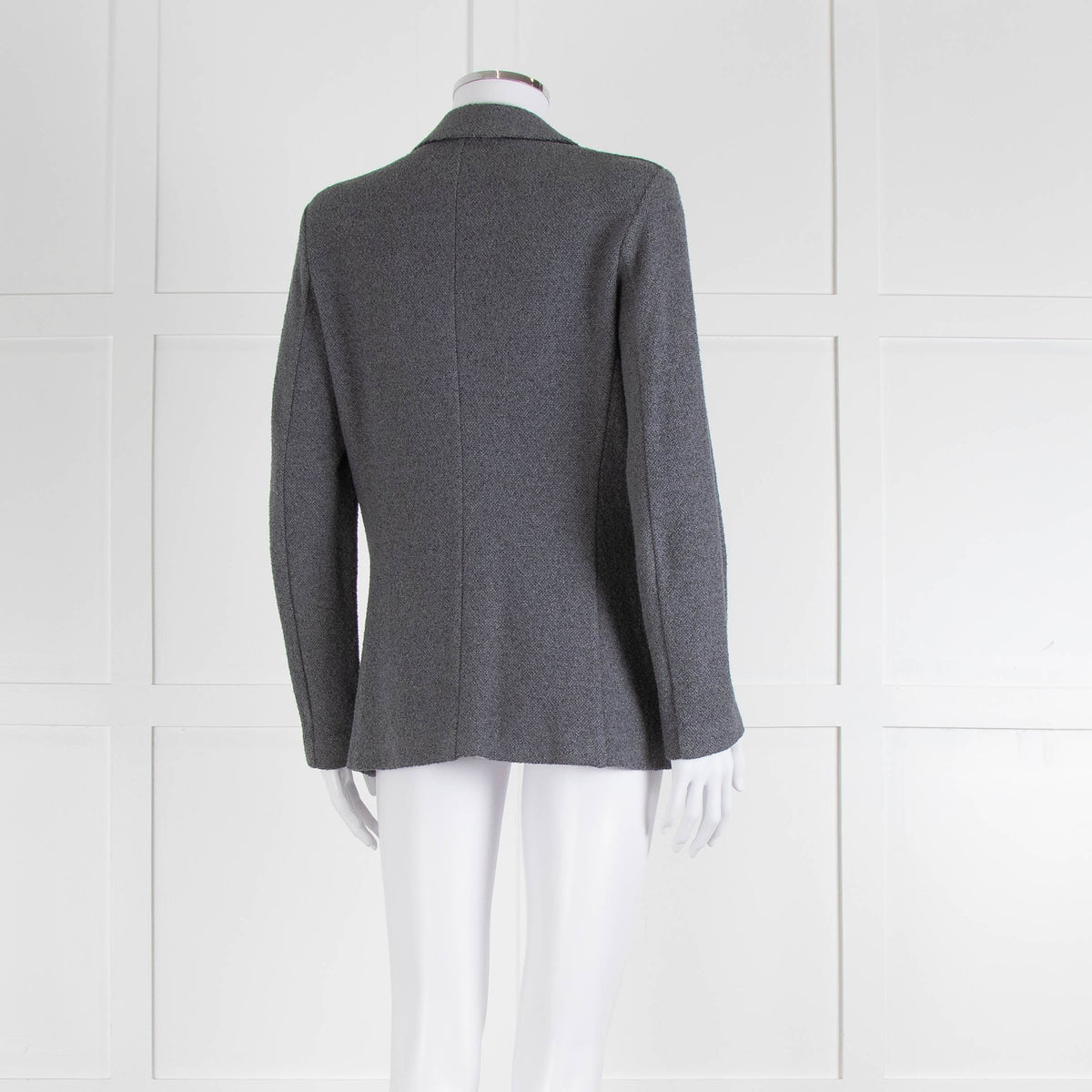 Fabiana Filippi Grey Soft Knitted Jacket