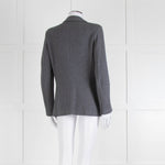 Fabiana Filippi Grey Soft Knitted Jacket