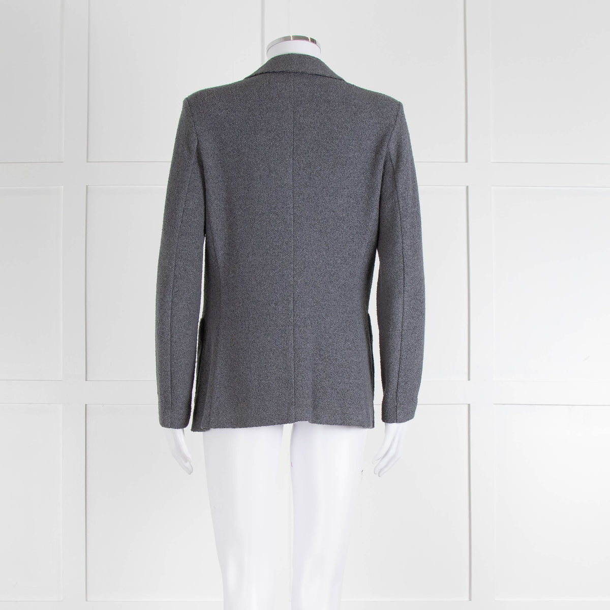 Fabiana Filippi Grey Soft Knitted Jacket