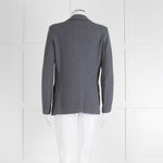 Fabiana Filippi Grey Soft Knitted Jacket