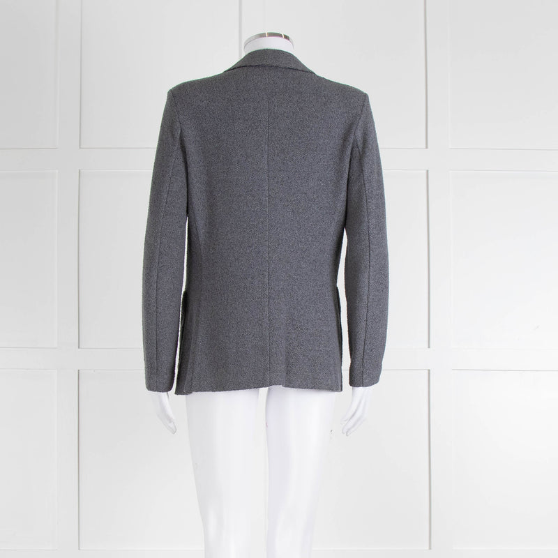 Fabiana Filippi Grey Soft Knitted Jacket