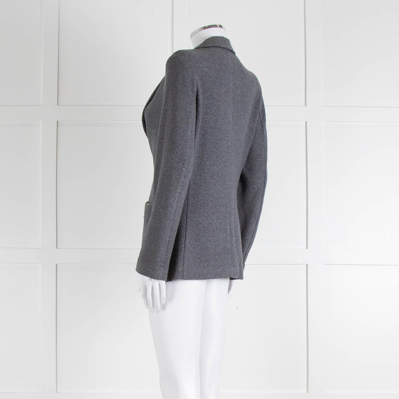 Fabiana Filippi Grey Soft Knitted Jacket