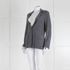 Fabiana Filippi Grey Soft Knitted Jacket