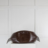 Wandler Brown Embossed Leather MiaTote Bag